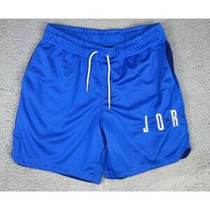 Air Jordan Lined Mesh Shorts 7” Mens Small Blue Heavyweight DV7742-403 NWOT